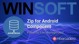 Winsoft Zip for Android - Installation